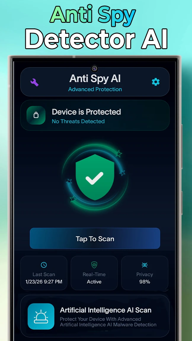 Anti Spy Detector - Spyware screenshot